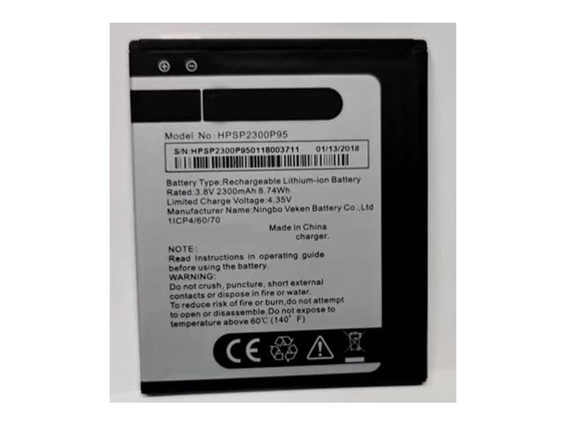 Panasonic HPSP2300P95 Batería
