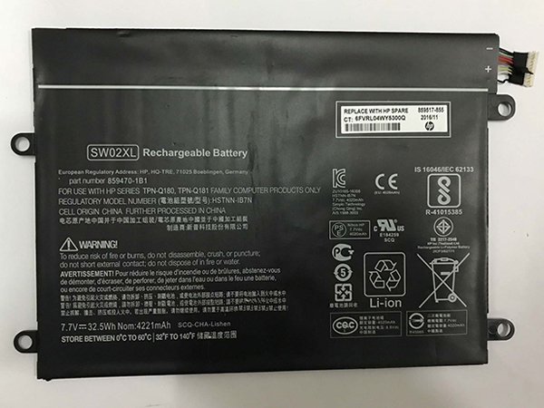 HP HSTNN-IB7N Batería