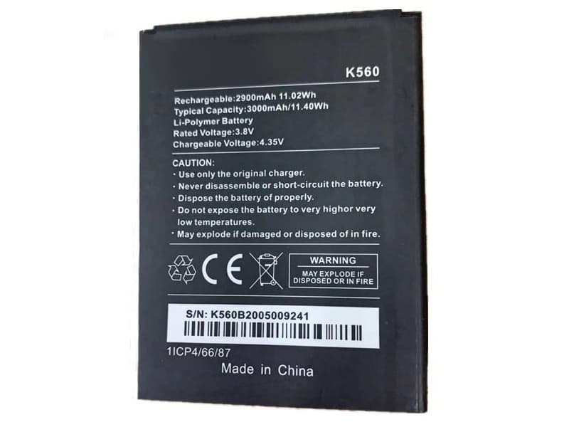 WIKO K560 Batería