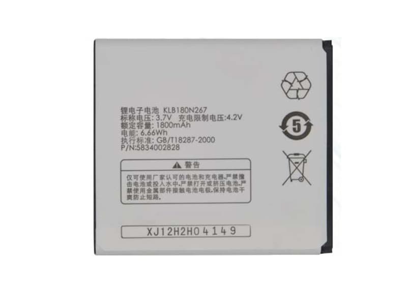 KONKA KLB180N267 Batería