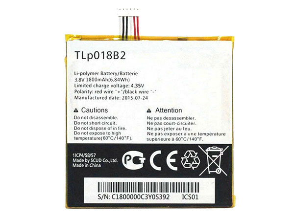 ALCATEL TLP018B2 Batería
