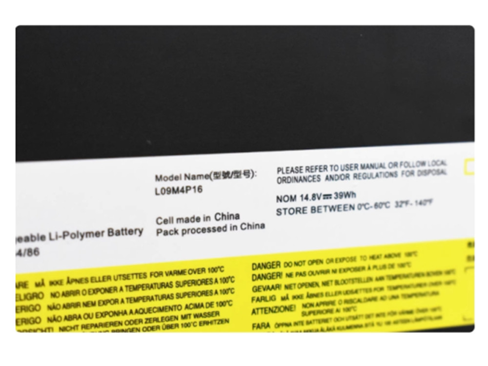 LENOVO L09M4P16 Batería