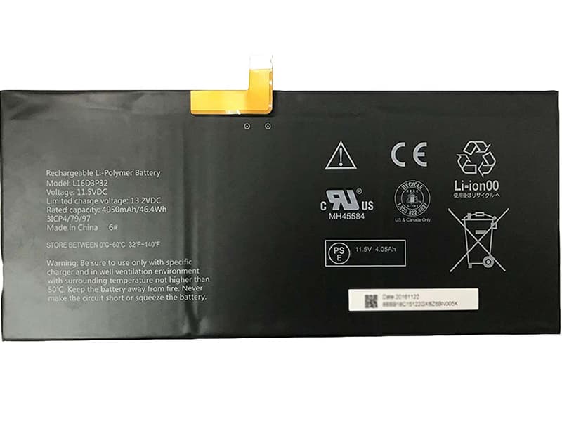 LENOVO L16D3P32 Batería