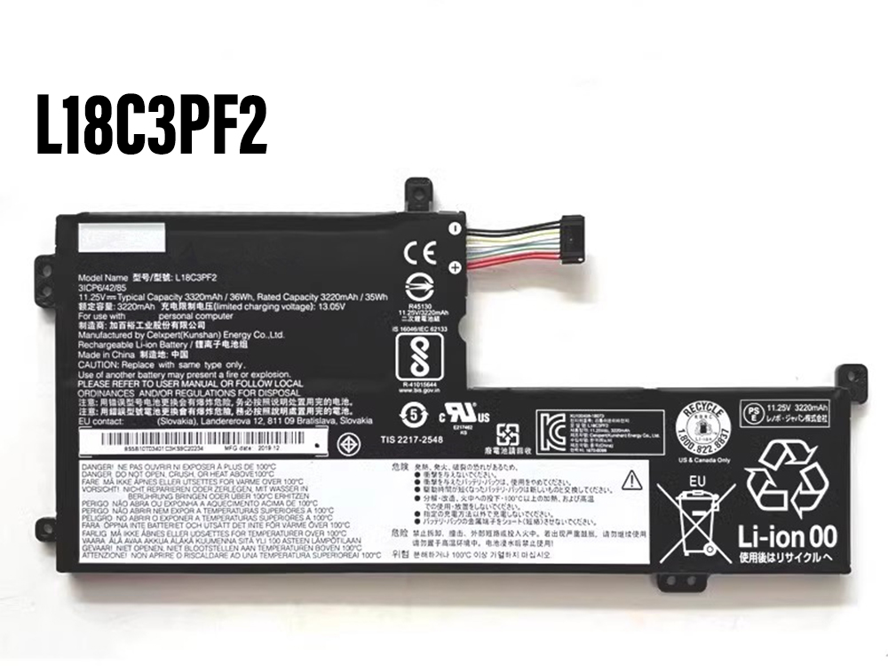 Lenovo L18C3PF2 Batería