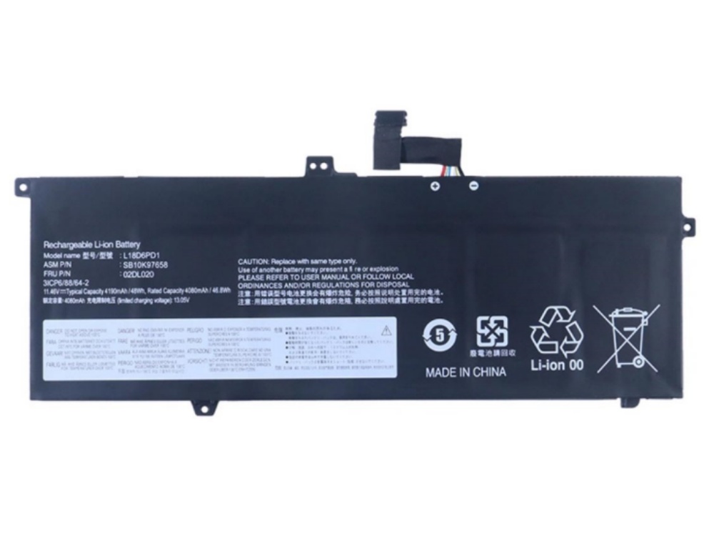 LENOVO L18D6PD1 Batería