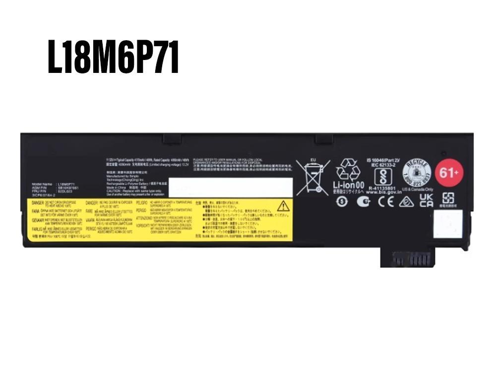 LENOVO L18M6P71 Batería