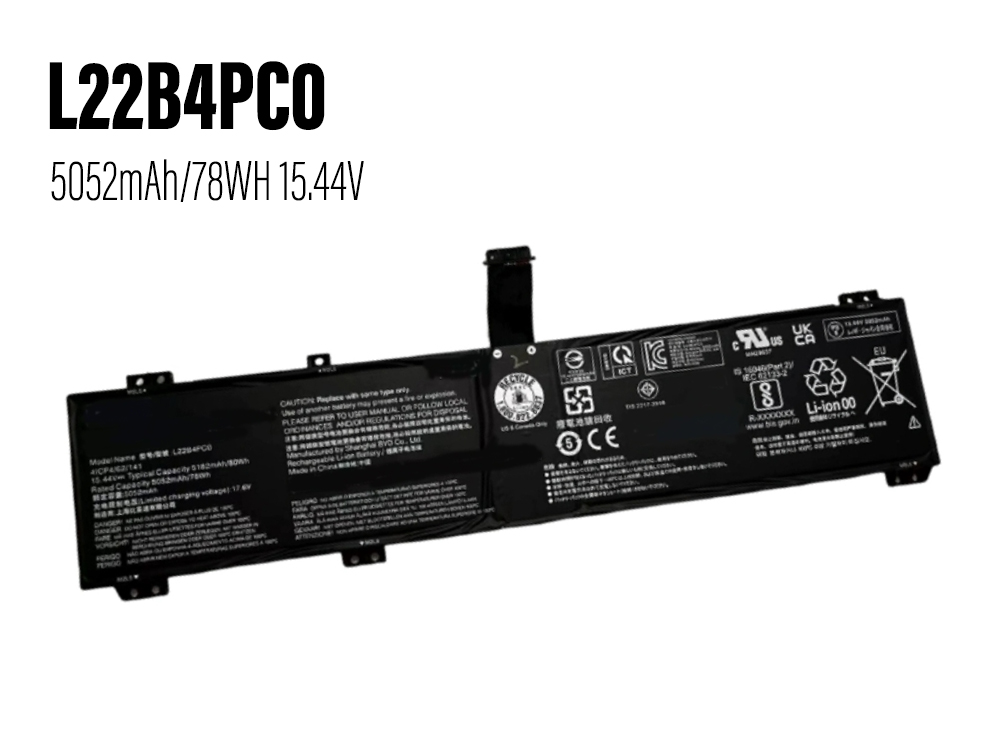 Lenovo L22B4PC0 Batería