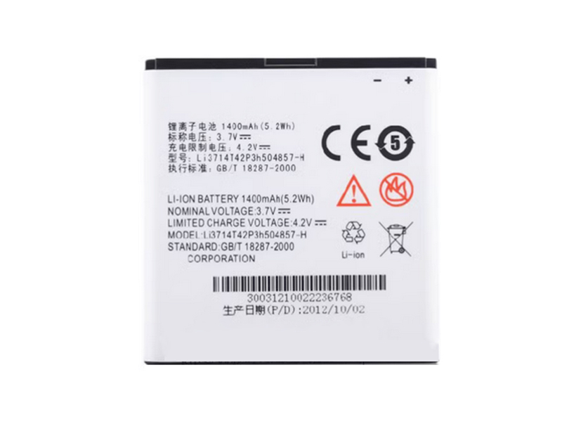 ZTE LI3714T42P3H504857-H Batería