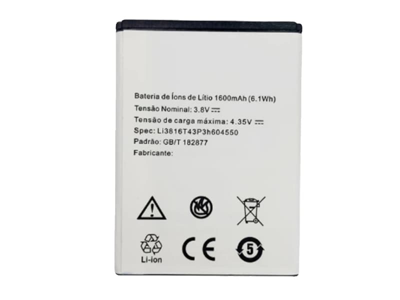 ZTE LI3816T43P3h604550 Batería
