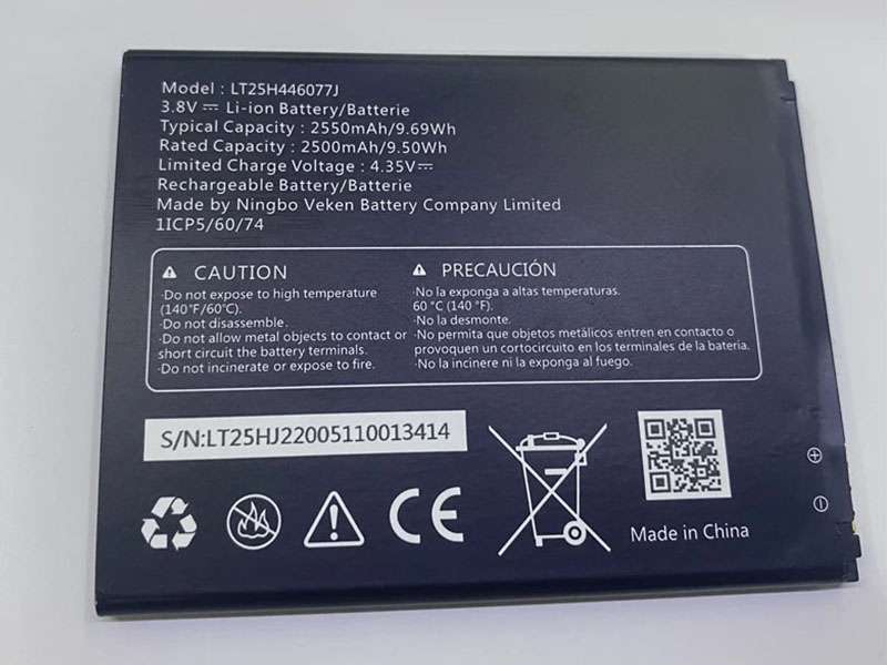 WIKO LT25H446077J Batería