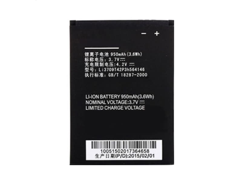ZTE Li3709T42P3h564146 Batería