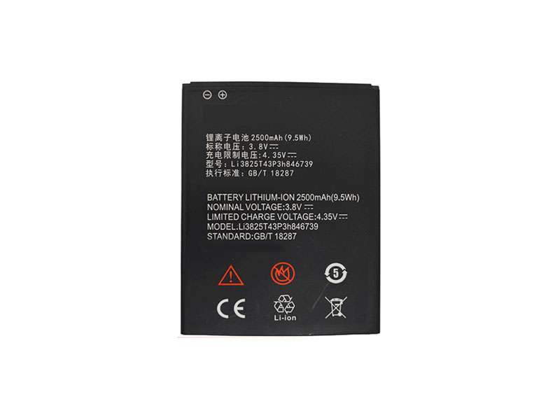 ZTE Li3825T43P3h846739 Batería