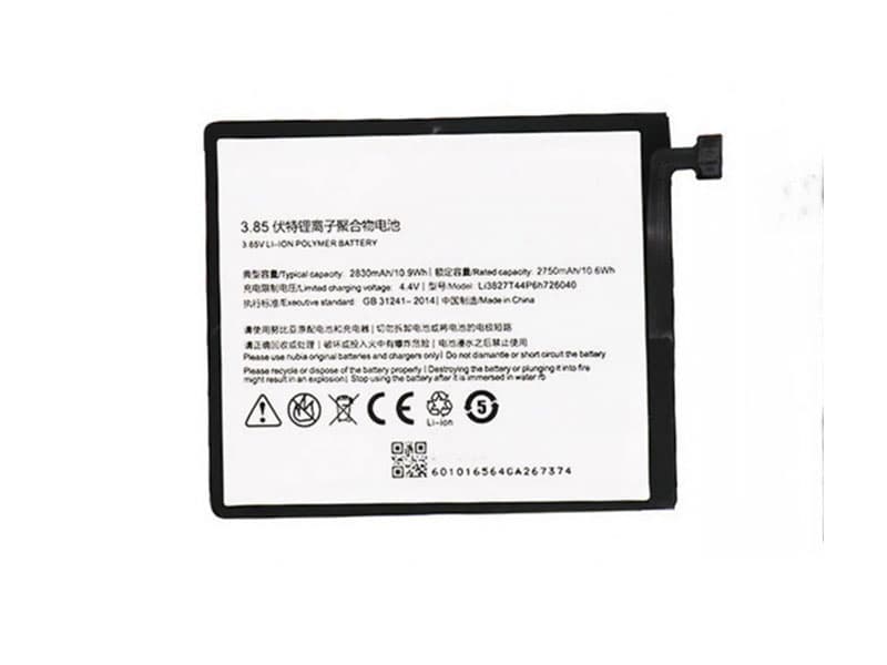 ZTE Li3827T44P6h726040 Batería