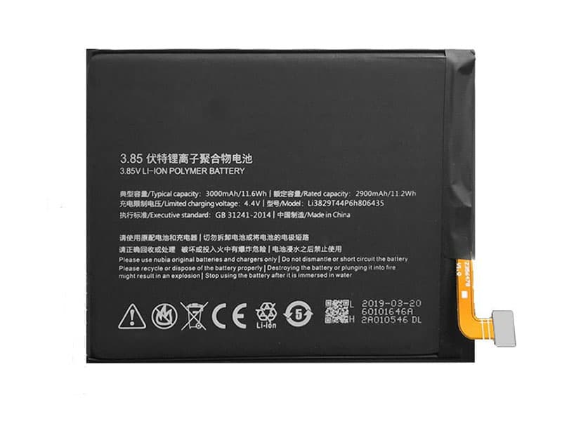 Nubia Li3829T44P6h806435 Batería