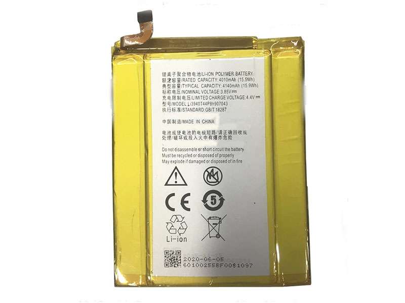 ZTE Li3940T44P8h907043 Batería