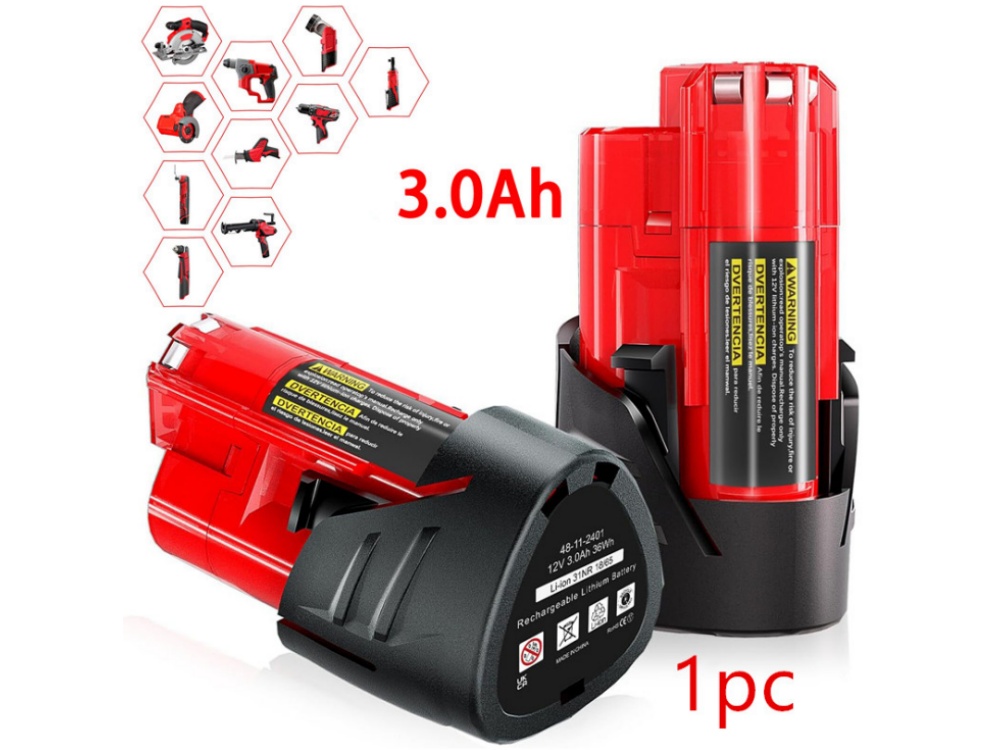 MILWAUKEE M12-3 Batería