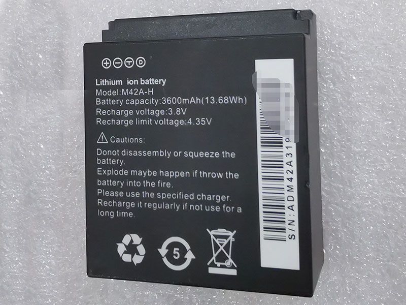 PAX M42A-H Batería