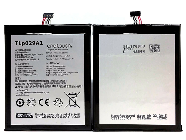 Alcatel TLp029A1 Batería