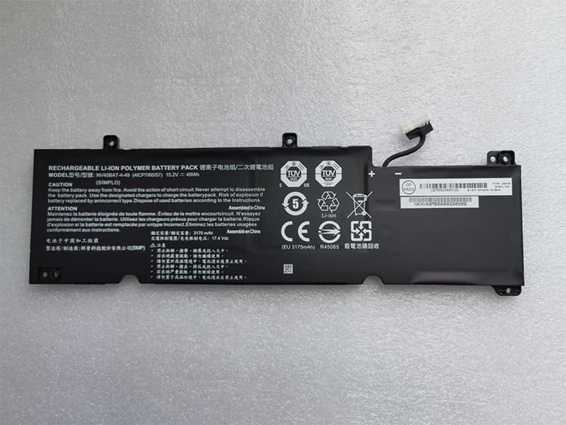 CLEVO NV40BAT-4-49 Batería