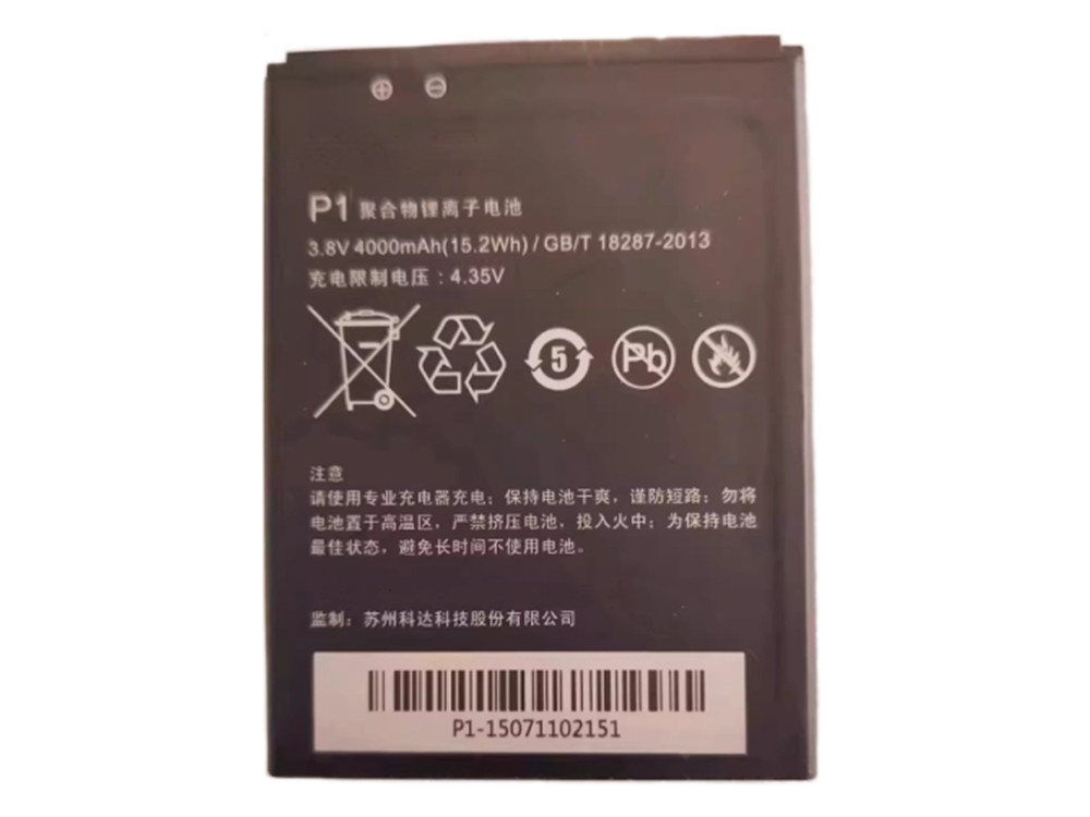 KEDACOM P1 Batería