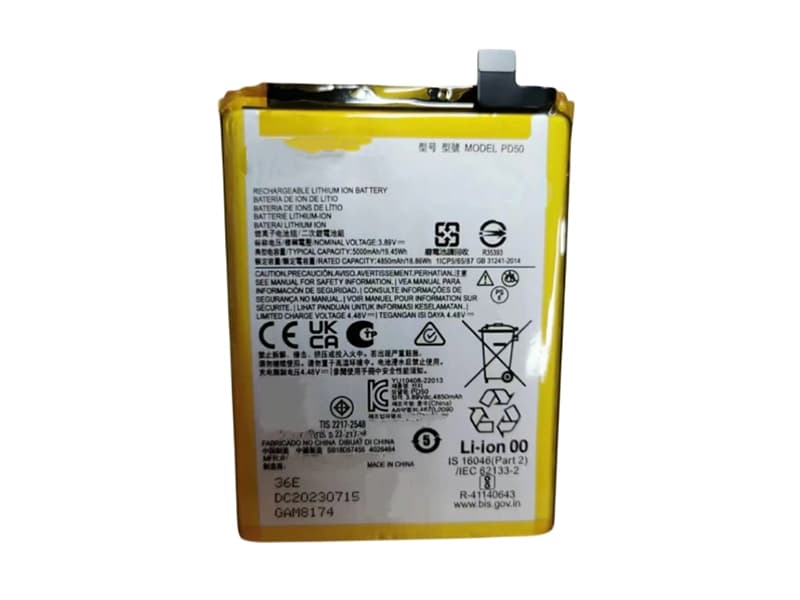MOTOROLA PD50 Batería