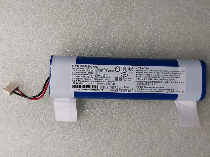 Ecovacs S08-LI-144-2500 Batería