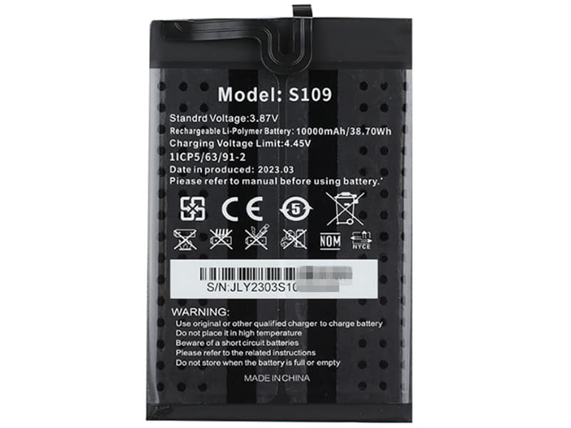 OUKITEL S109 Batería
