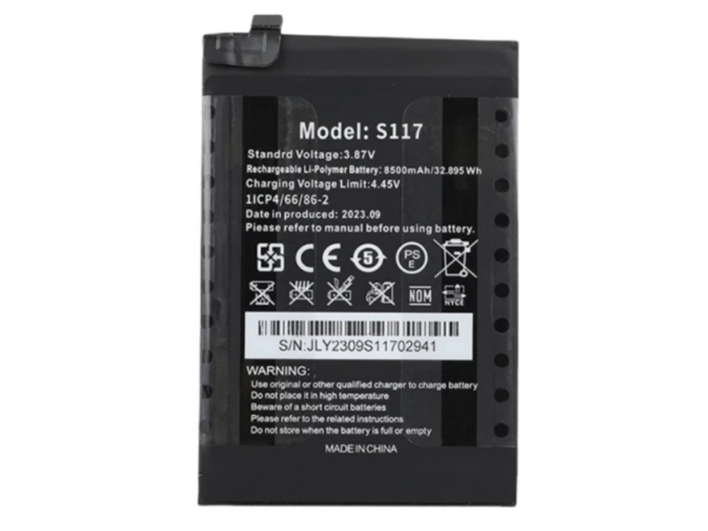 OUKITEL S117 Batería