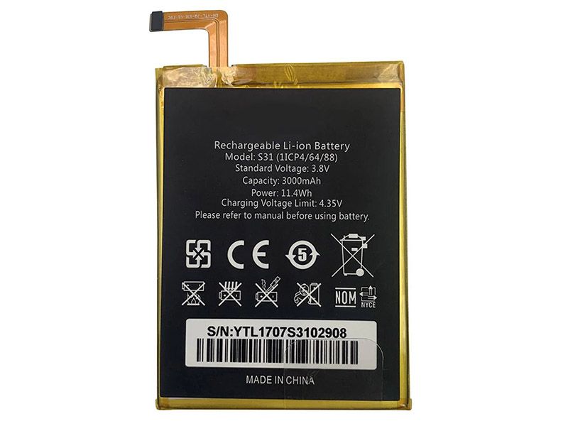 OUKITEL S31 Batería