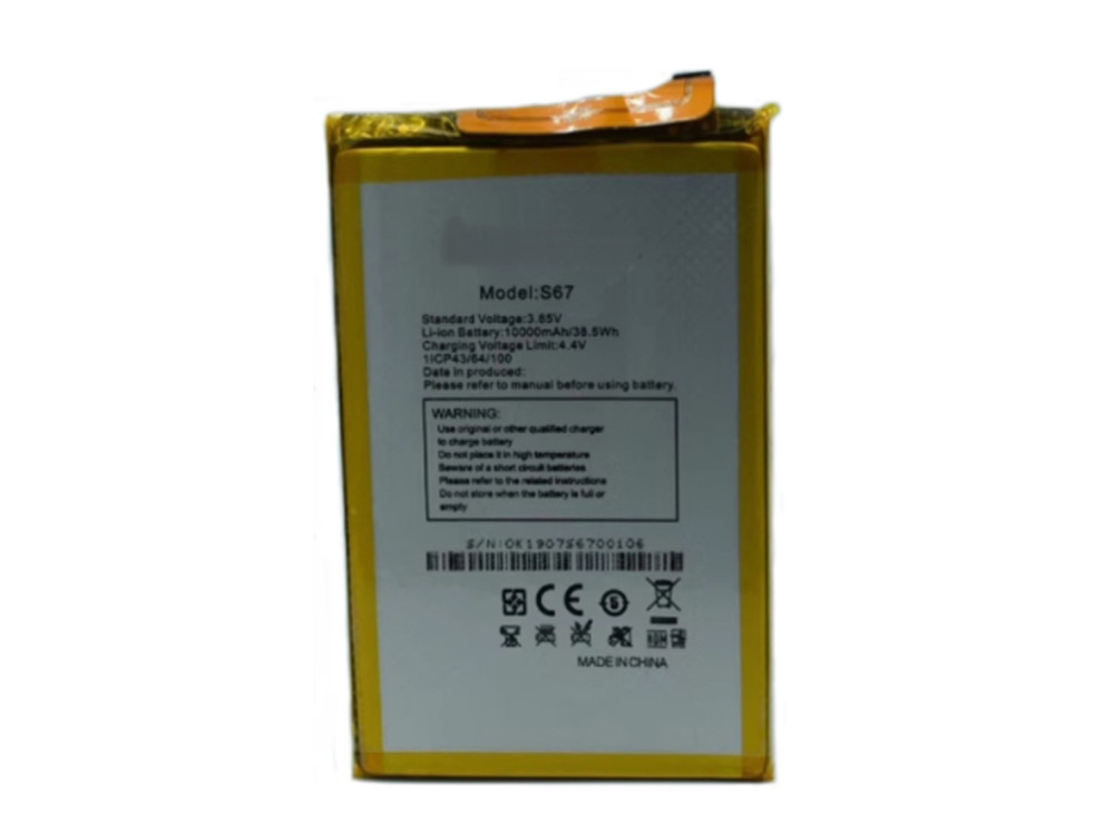 OUKITEL S67 Batería