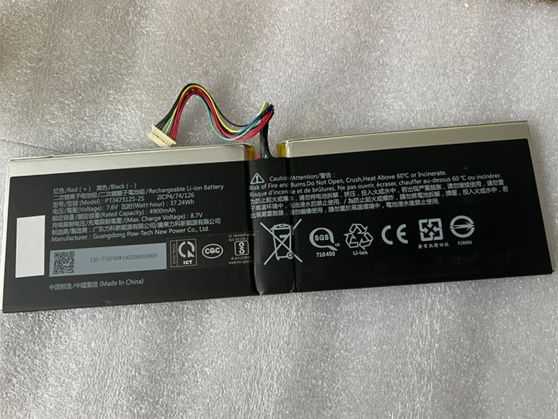 SONY PT3473125-2S Batería