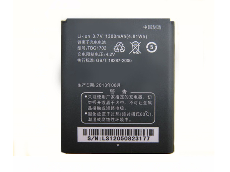 K_TOUCH TBG1702 Batería