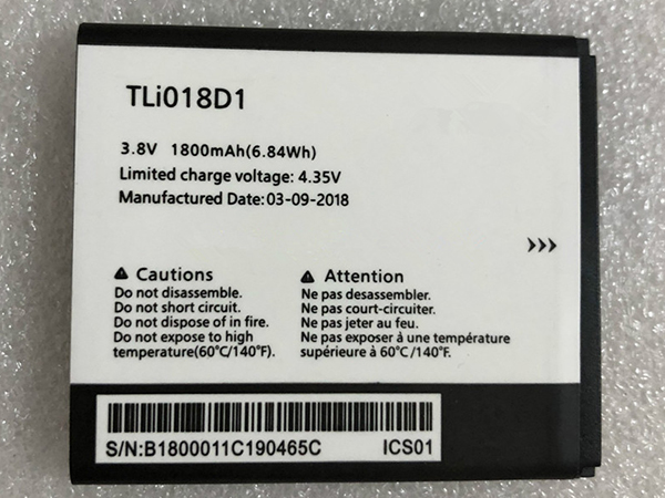Alcatel TLI018D1 Batería