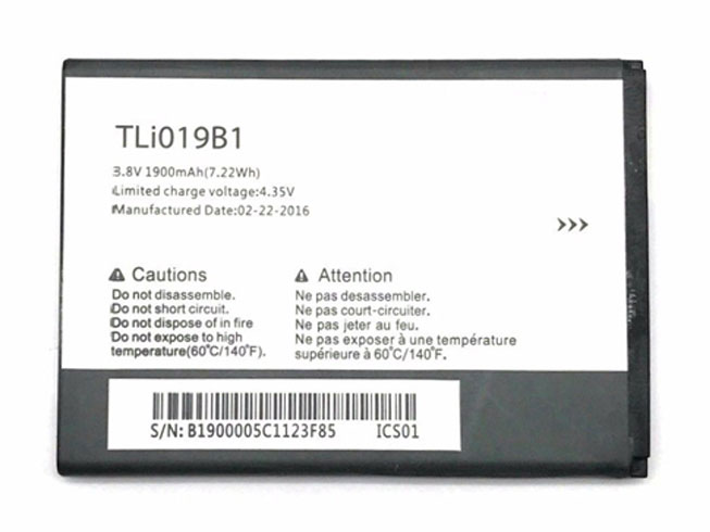 Alcatel TLI019B1 Batería