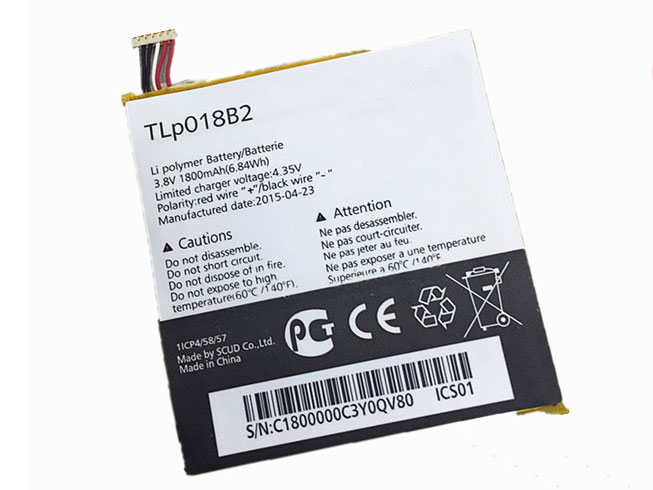 Alcatel TLP018B2 Batería