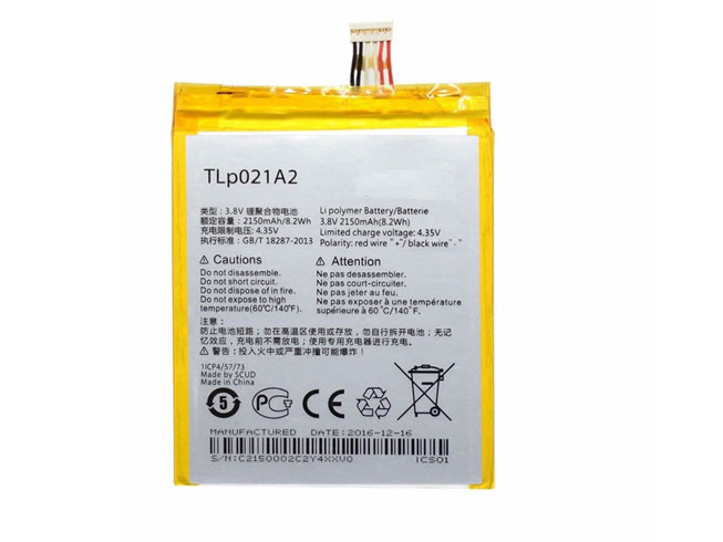 Alcatel TLP021A2 Batería
