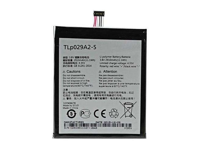 Alcatel TLP029A2-S Batería