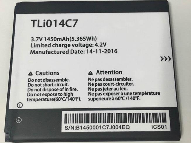 Alcatel TLi014C7 Batería