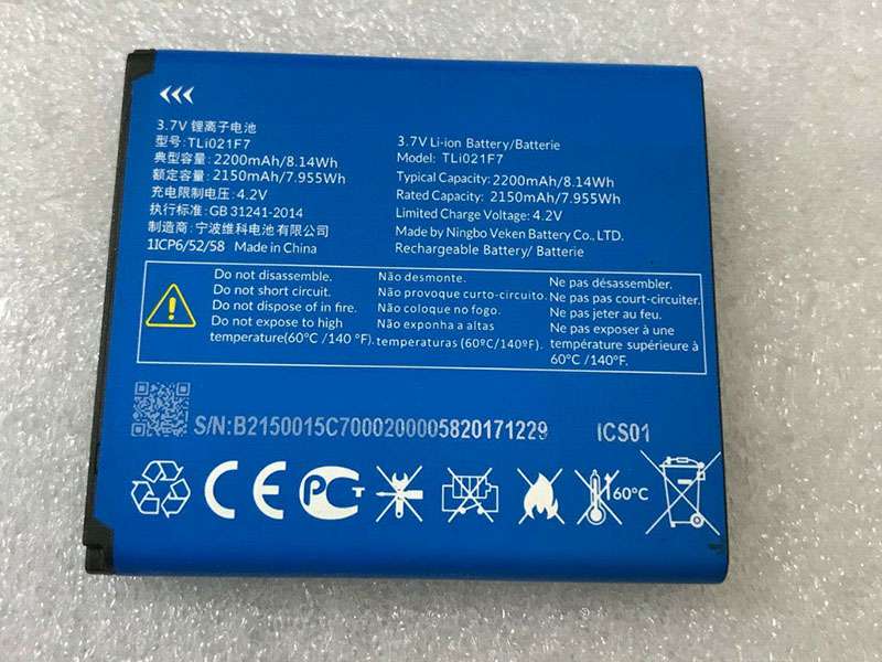 Alcatel TLi021F7 Batería