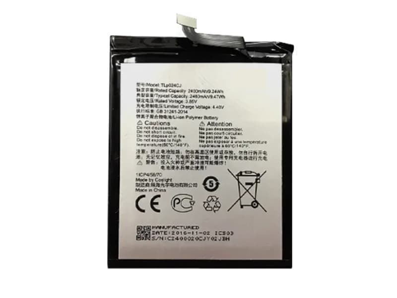 TCL TLp024CJ Batería