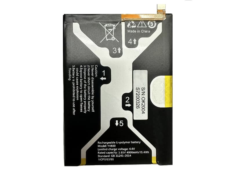 OUKITEL Y4800 Batería