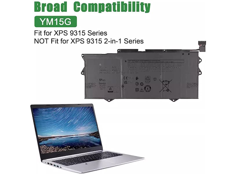 DELL YM15G Batería