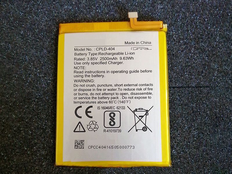 coolpad cpld-404 Batería
