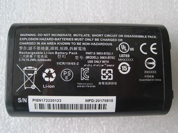 Honeywell 99EX-BTEC Batería