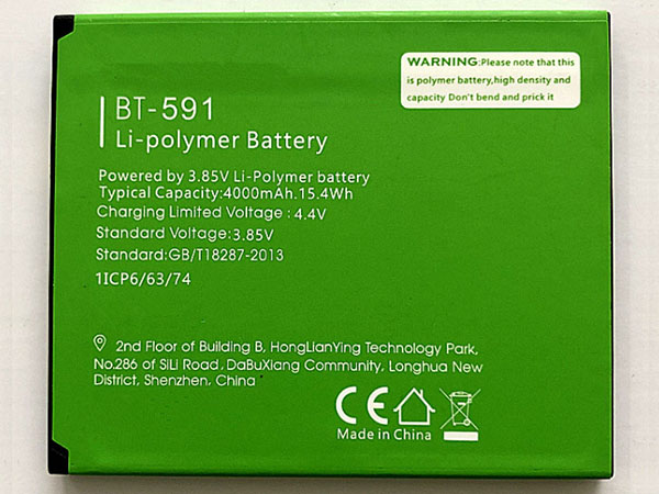 Leagoo BT-591 Batería