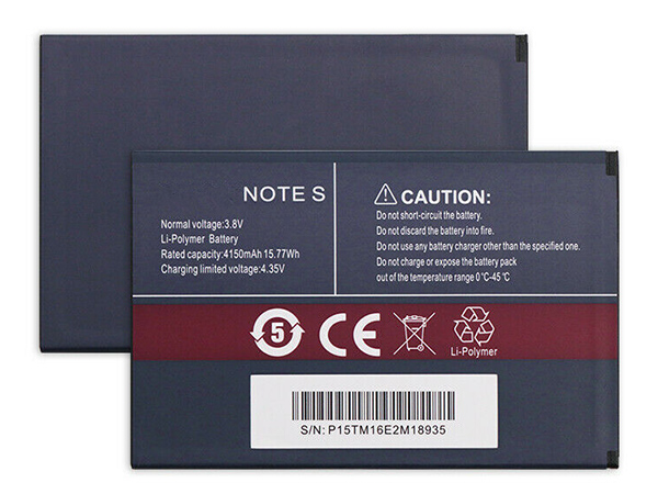 CUBOT note_S Batería