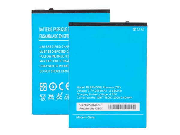 Elephone G7 Batería