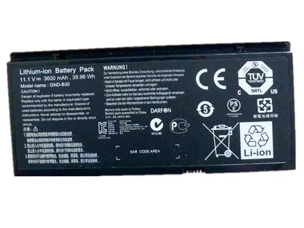 GIGABYTE GND-B30 Batería