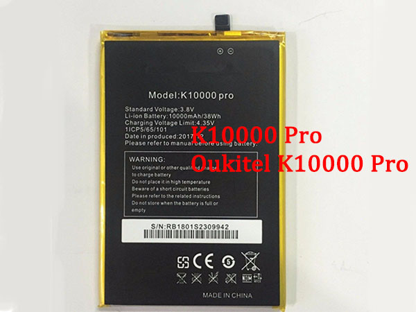 Oukitel K10000_Pro Batería