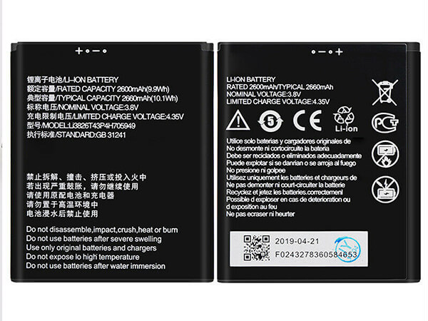 ZTE Li3826T43P4h705949 Batería